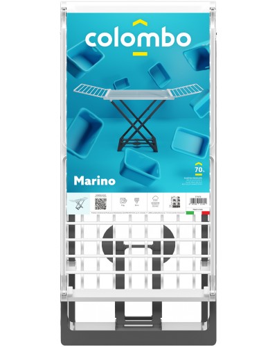 Сушарка для білизни підлогова Colombo Marino White/Grey (ST987B)