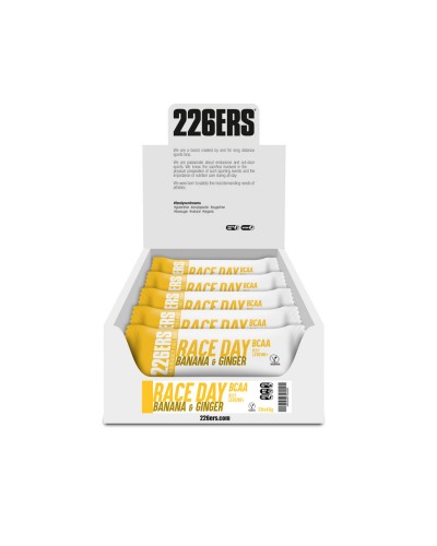 Енергетичний батончик 226ERS RACE DAY BAR BCAA (банан та імбир) 40 г