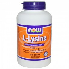 Амінокислота L-Lysine, 500 мг - 250 таб