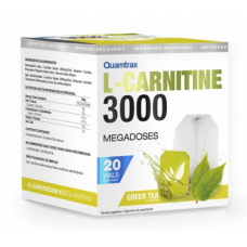 Жироспалювач L-Carnitine 3000 - 20 флаконов - зеленый чай