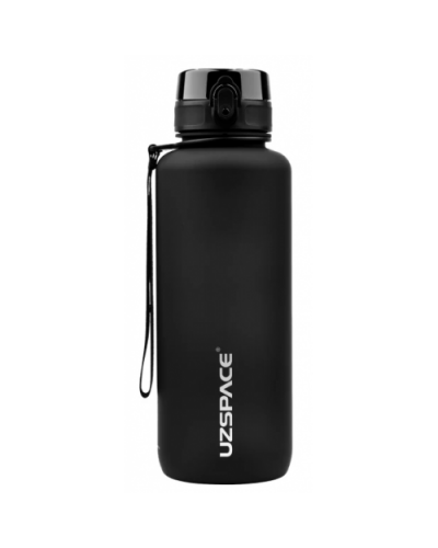 Пляшка для води UZspace 3056 1500 мл (чорна)
