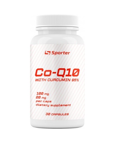 Coenzyme Q10 -100 mg + curcumin - 30 капс