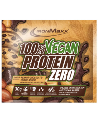 Пробник 100% Vegan Protein Zero - 30 г - арахісове шоколадне печиво