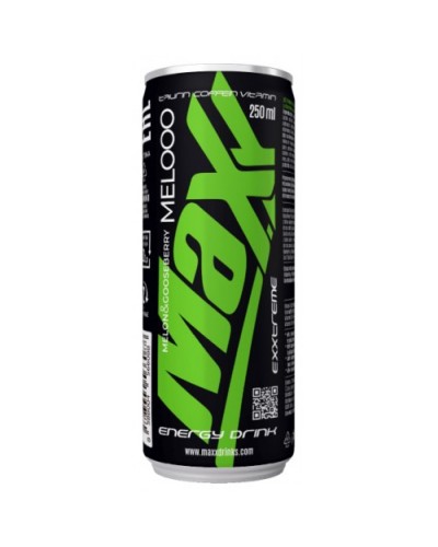 Енергетичний напій Maxx MELLOOO Energy Drink - 500 мл 1/24 - Диня Агрус