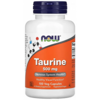 Амінокислота таурин TAURINE 500 мг 100 веган капс