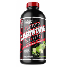Жироспалювач Liquid Carnitine 3000 - Green Apple - 480 мл