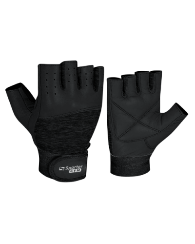 Перчатки Men (MFG-228.7 D) - Full Black - XL