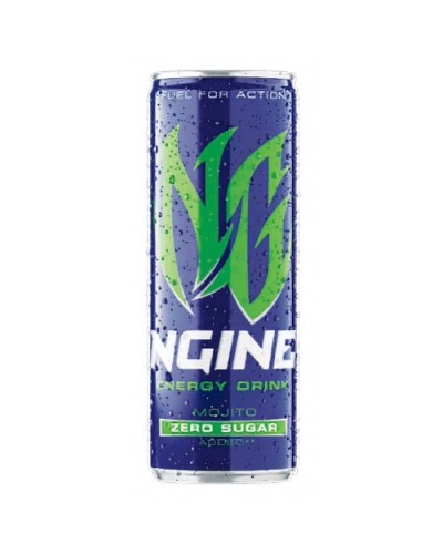 Енергетичний напій NGINE ( Zero Sugar ) - 250 мл - мохіто 1/24 05/2024
