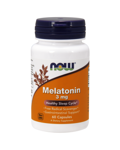 Амінокислота мелатонін Melatonin 3 мг 60 веган.капс