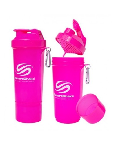 Шейкер Slim 500 мл - neon pink