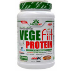 Протеїн Amix GreenDay Vege-Fiit Protein - 720 г - арахісова шоколадна карамель