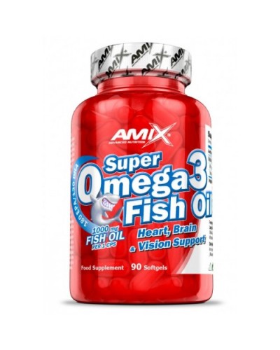 Риб'ячий жир Super Omega 3 Fish Oil 1000 мг - 90 софт гель
