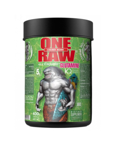 Глютамін Raw One Glutamine - 400 г - вишня 08/2024