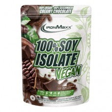 Веганський протеїн Ironmaxx 100% Soy Isolate - 500 г (пакет) - Шоколад