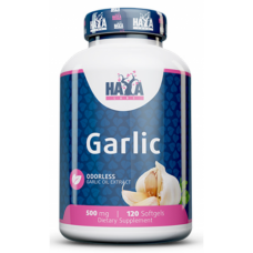Добавка Odorless Garlic 500 мг - 120 софт гель