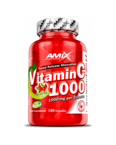 C-Vitamin + Rose Hips 1000 мг - 100 веган капс