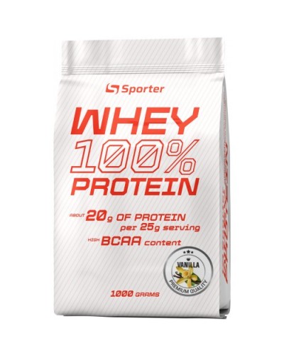 Whey 100% Protein - 1 кг - ваніль