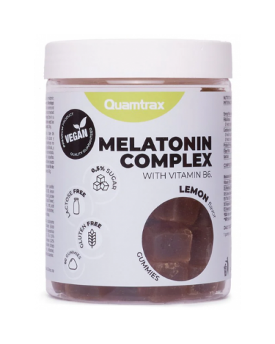 Мелатонін Quamtrax Melatonin Complex - 60 марм. цукерки - лимон