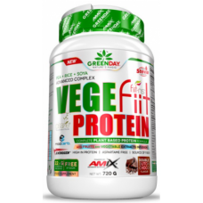 Протеїн AmixGreenDay Vege-Fiit Protein - 720 г - подвійний шоколад