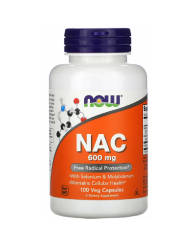 Амінокислота N-Acetylcysteine 600 мг - 100 веган капс