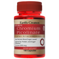 Жироспалювач Chromium Picolinate & Glucomannan - 100 капс