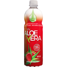 Напій My Aloe Vera - 600 мл 1/12 - strawberry