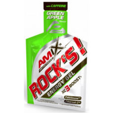 Performance Amix Rock´s Gel with caffeine - 1/20 32 г - зелене яблуко