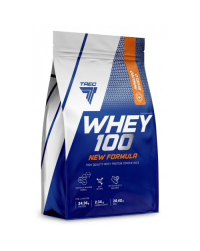 Протеїн Whey 100 (New Formula) - 700 г - двойной шоколад