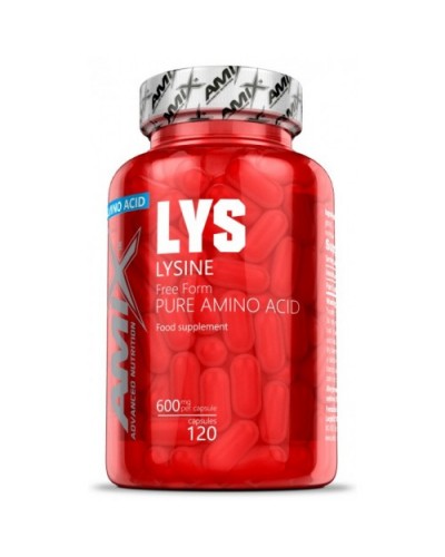 Амінокислота L-Lysine 600 мг - 120 капс