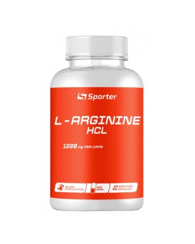 Аргінін L - Arginine HCL - 90 капс