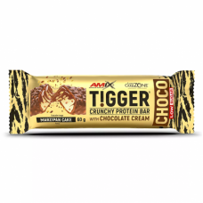 Батончик TiggerZero Choco Protein Bar - 60 г 1/20 - марципановий торт