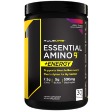 Амінокислоти Rule 1 Essential Amino 9 + Energy - 345 г - Виноград