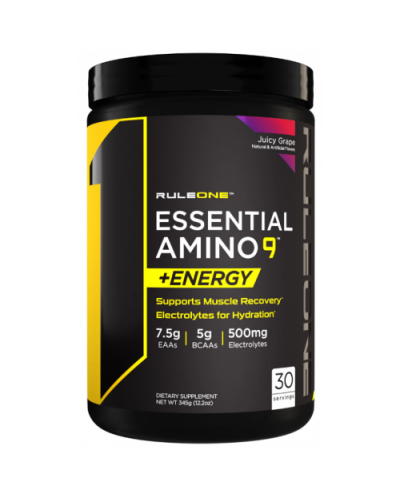 Амінокислоти Rule 1 Essential Amino 9 + Energy - 345 г - Виноград