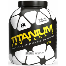 Протеїн Titanium Pro Plex 5 - 2 кг - полуниця-банан