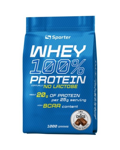 Whey 100% Protein - 1 кг - шоколад (lactose free)