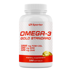 Жирні кислоти Omega-3 Gold Standard - 180 гелевих капсул