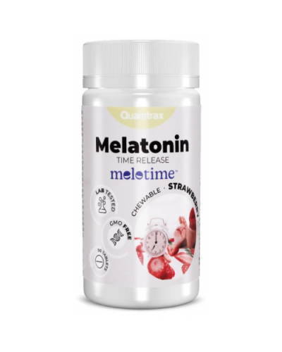 Мелатонін Melatonin Time Release - 90 капс - полуниця