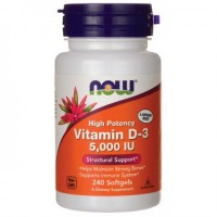 Вітамін Vitamin D3 5000 ME - 240 софт гель