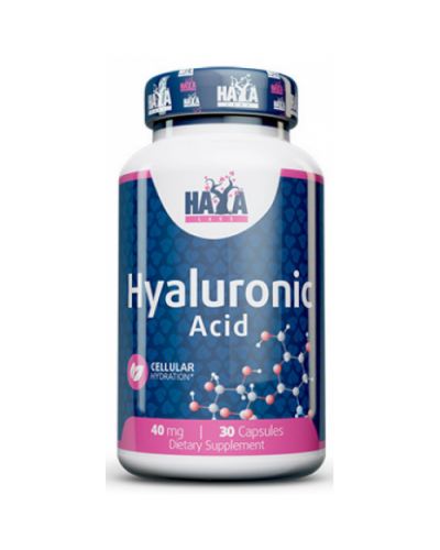 Гіалуронова кислота Hyaluronic Acid 40mg - 30 капс