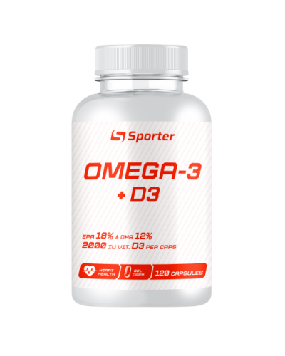 Omega 3 + D3 - 120 капс