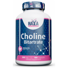 Choline Bitartrate 500 мг - 100 капс