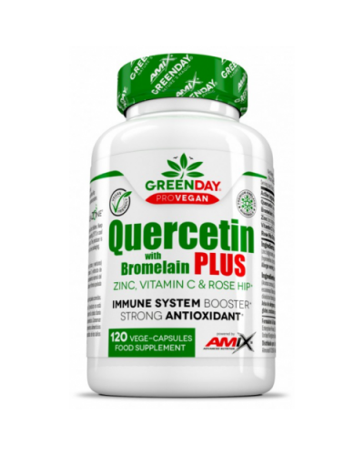 Вітаміни і мінерали Amix GreenDay ProVegan Quercetin with Bromelain Plus - 120 веган капс