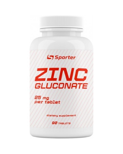 ВІтаміни та мінерали Zinc (from Gluconate) 25 мг - 90 таб