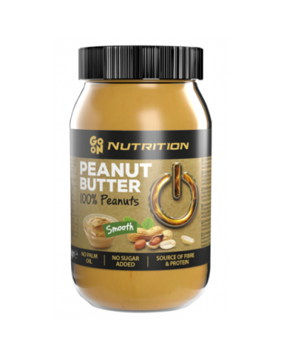 Арахісова паста Peanut butter smooth 100% 900 г (стекло) 04/2024