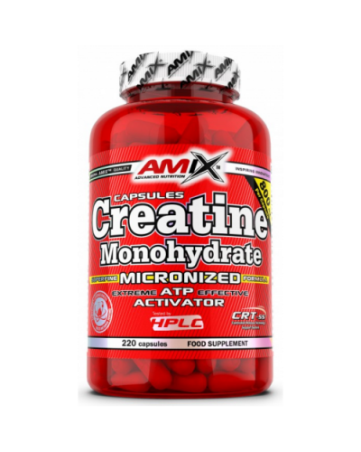 Креатин моногідрат Amix Creatine monohydrate 750 мг - 220 капс