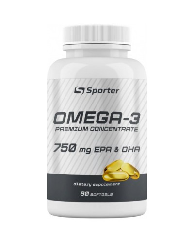 Омега 3 Omega 3 Prem.Concentrate 750 mg EPA&DHA - 60 софт гель