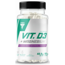Vitamin D3 + Magnesium - 60 капс