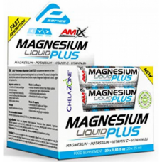 Магній Performance Amix Magnesium liquid Plus - 20x25мл - лимон-лайм