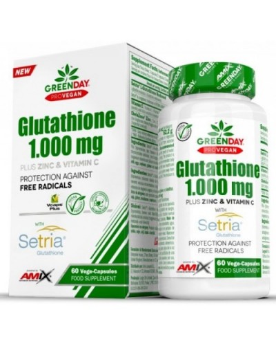 Добавка Amix GreenDay ProVegan Setria® Glutathione 1000 - 60 веган капс