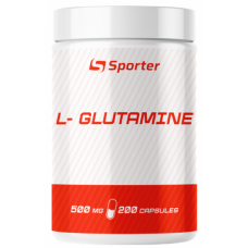 Амінокислоти L - glutamine - 200 капсул